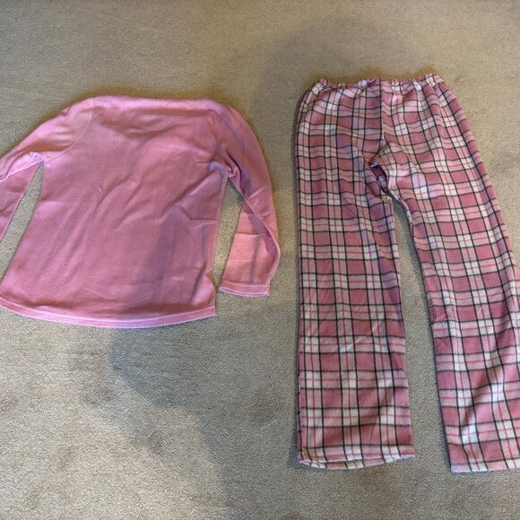 Pink Fleece PJ's - Picture 2 of 2